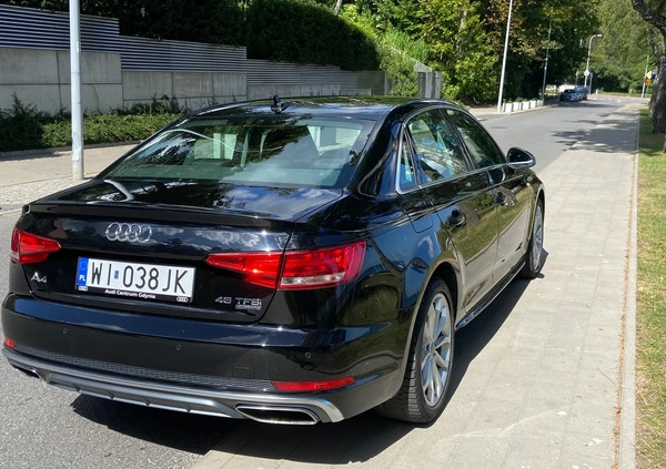 Audi A4 cena 115500 przebieg: 91150, rok produkcji 2019 z Gdynia małe 277